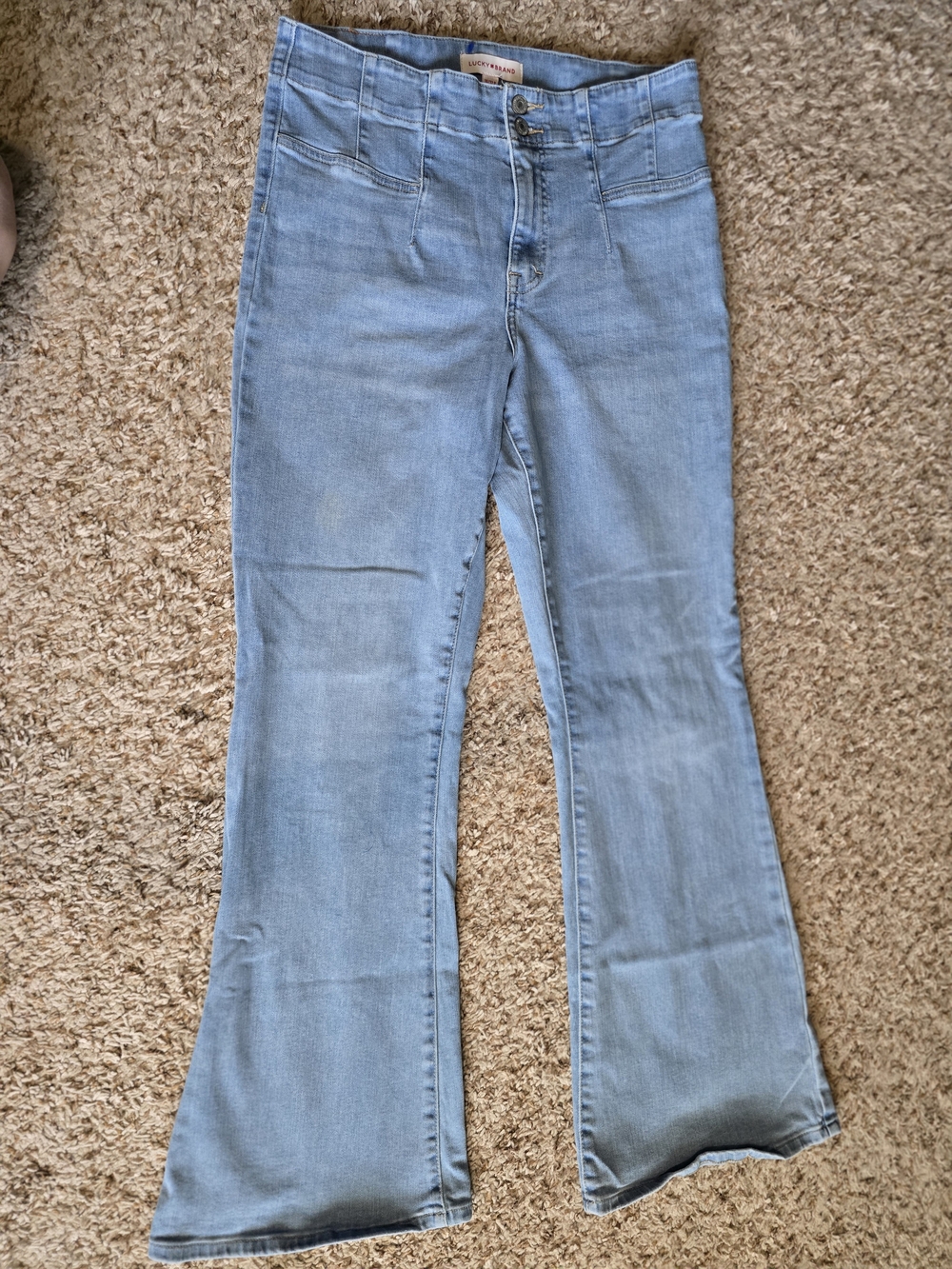 Lucky Brand Light Blue Flare Jeans